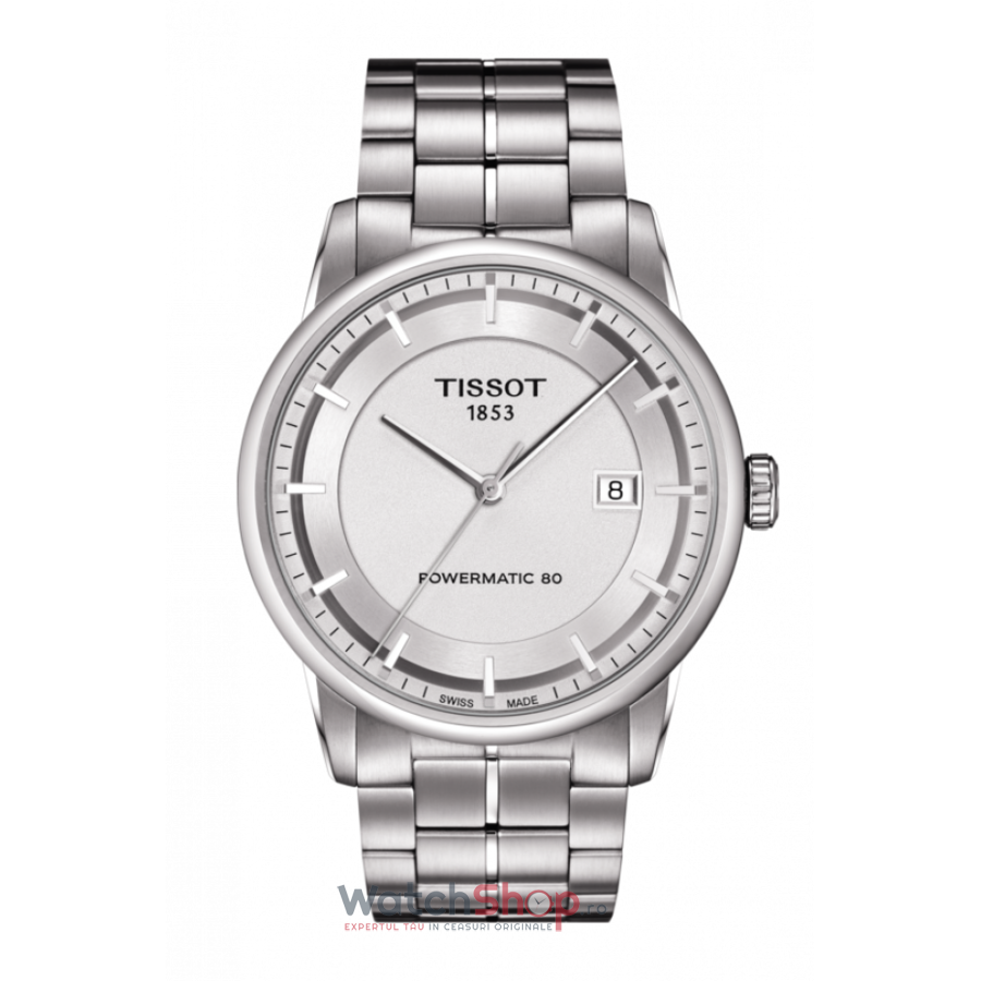 Ceas Tissot T-Classic Luxury T086.407.11.031.00 Powermatic 80 Automatic barbatesc de mana